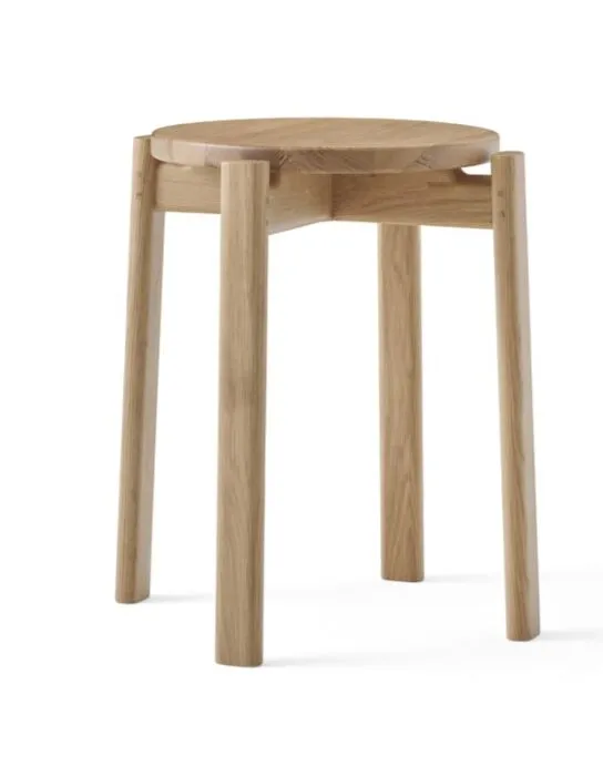 Goedkoop Audo Copenhagen Passage krukje-Natural Oak