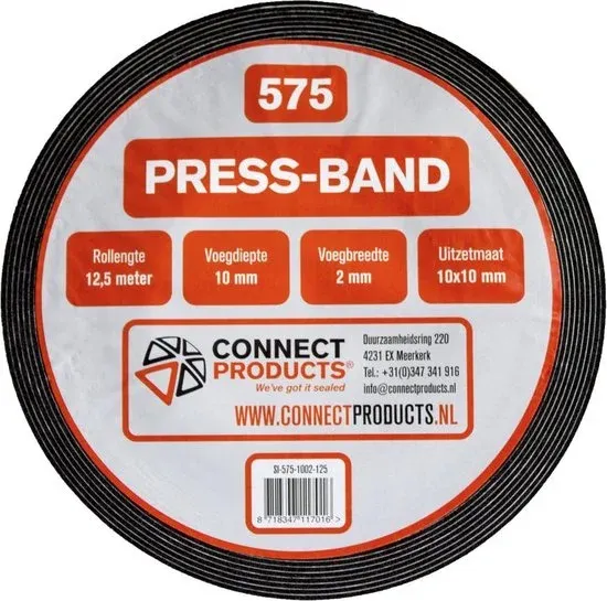 SEAL-IT 575 Press-band - compriband 20x4 mm (20x20) - 8 meter Gereduceerde Prijs