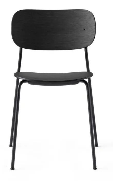 Audo Copenhagen Co eetkamerstoel- Black-Black Oak Laatste Kans