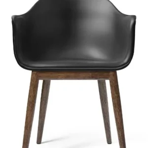 Audo Copenhagen Harbour gestoffeerde eetkamerstoel - Dark Stained Oak-Dakar 0842 Gereduceerde Prijs
