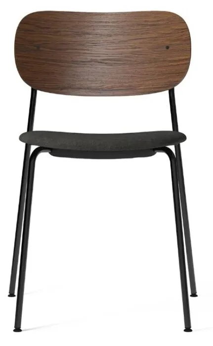 Koop Vandaag Audo Copenhagen Co gestoffeerde eetkamerstoel - Dark Stained Oak-Remix 233