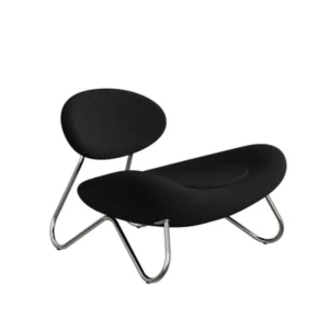 WOUD Meadow lounge stoel-Hallingdal-Chrome-plated steel Op = Op
