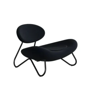 WOUD Meadow lounge stoel-Vidar-Black Painted steel Veilige Betaling