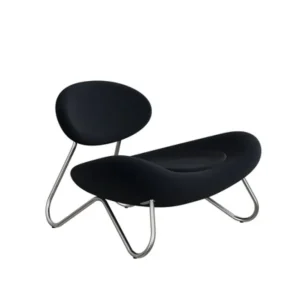 WOUD Meadow lounge stoel-Vidar-Brushed stainless steel Koop Vandaag