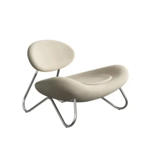 Actieprijs WOUD Meadow lounge stoel-Sisu-Chrome-plated steel