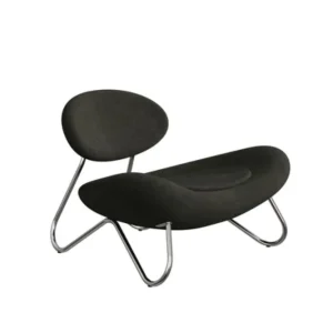 Bestseller WOUD Meadow lounge stoel-Nara-Chrome-plated steel