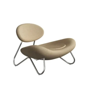 WOUD Meadow lounge stoel-Ecriture-Chrome-plated steel Must-Have