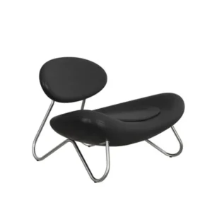 WOUD Meadow lounge stoel-Dunes-Brushed stainless steel Beperkte Voorraad