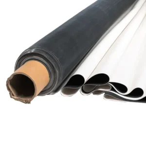 Express Levering Witte EPDM dakbedekking op maat 1.52mm dik - 3,05 meter breed
