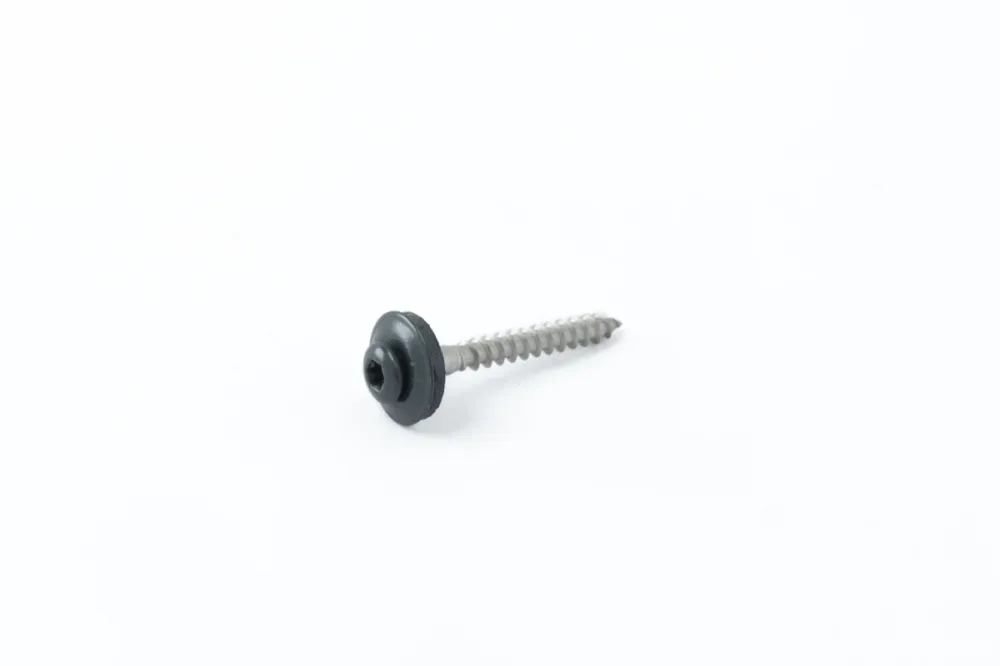 Spenglerschroef RVS 4,5x40 incl. Neopreen ring antraciet Exclusieve Aanbieding