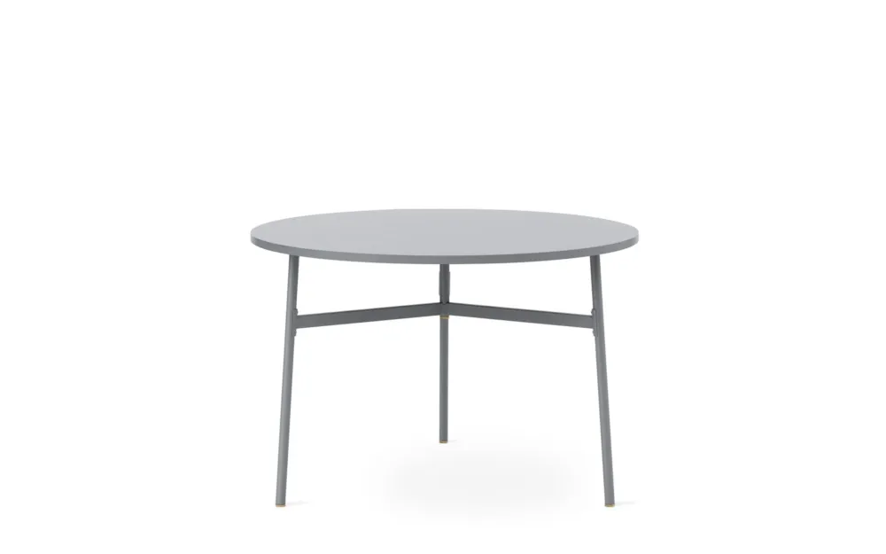 Rechtstreeks Van De Fabrikant Normann Copenhagen Union tafel ø110 cm -Grey