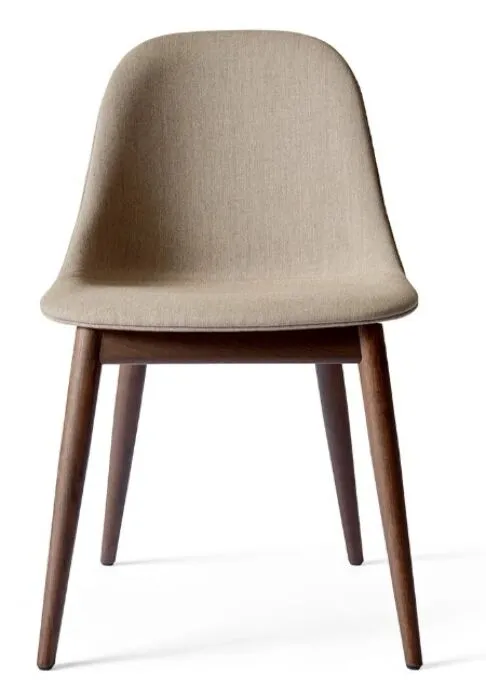 Koop Online Audo Copenhagen Harbour Side gestoffeerde eetkamerstoel - Dark Stained Oak-Remix 233