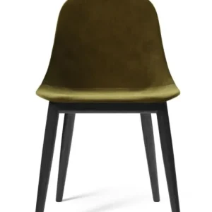 Korting Audo Copenhagen Harbour Side gestoffeerde eetkamerstoel - Black Oak-Champion 35