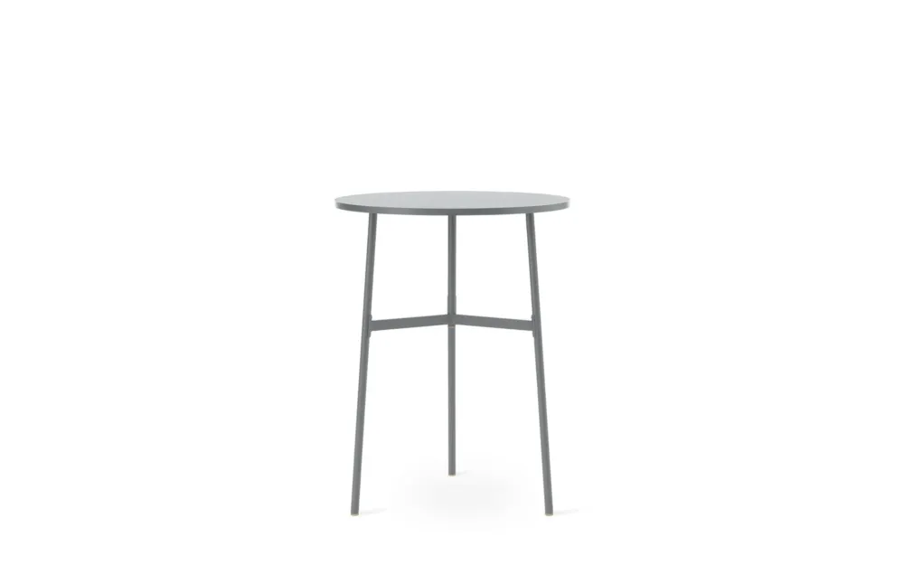 Gereduceerde Prijs Normann Copenhagen Union bar tafel ø80 cm -Grey