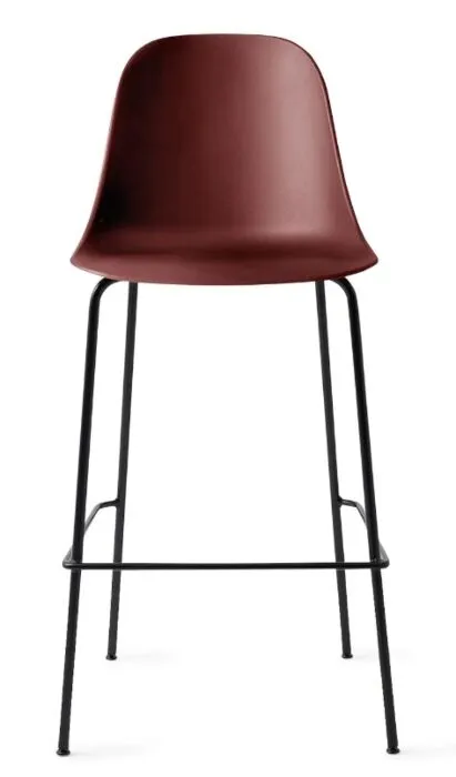 Speciale Aanbieding Audo Copenhagen Harbour Side barkruk - hoog-Burned Red