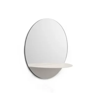 Laatste Versie Normann Copenhagen Horizon spiegel-White-Round