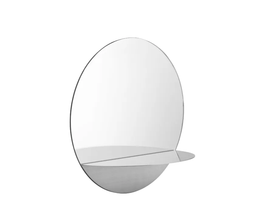 Normann Copenhagen Horizon spiegel-Stainless Steel-Round Rechtstreeks Van De Fabrikant