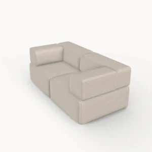 Nieuw Studio HENK Brick zitbank met armleuning-2 zits