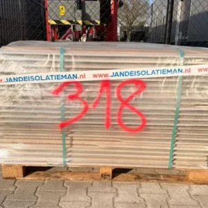 Schadepartij 318 Knauf Brio 18+10mm WF vloerelement + houtvezel 44st (=31,68m²) Speciale Aanbieding
