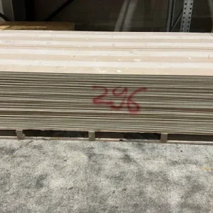 Outletpartij 296 Knauf stucplaat 2400x600x9,5mm RK 96st (=69,12m²) Premium