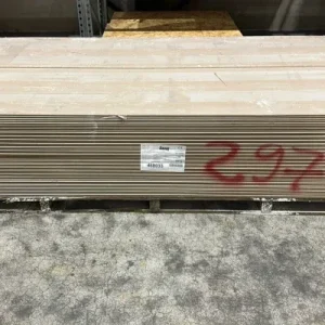 Outletpartij 297 Knauf stucplaat 2400x600x9,5mm RK 96st (=138,24m²) Fabrieksprijs