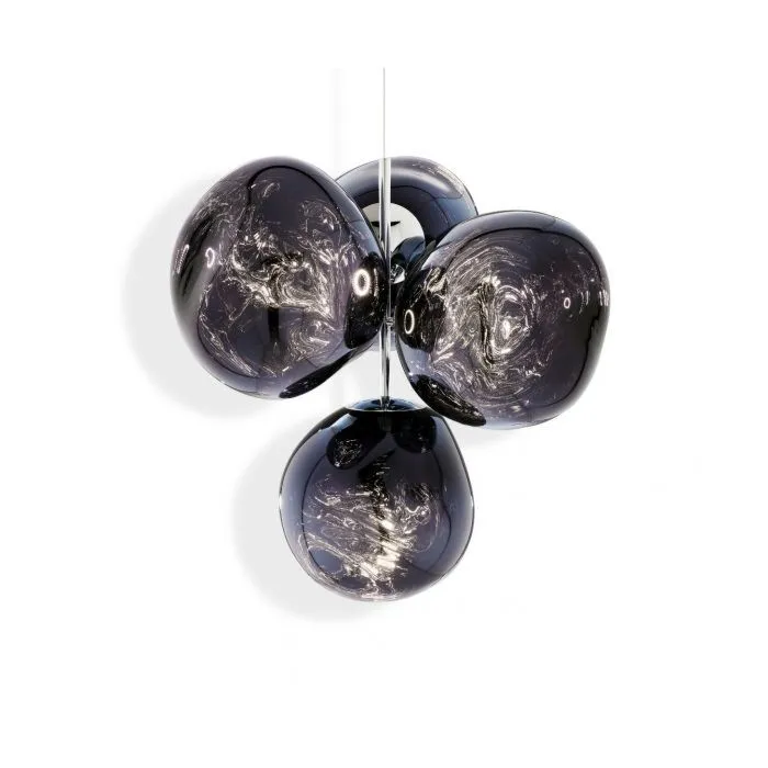 Tom Dixon Melt Chandelier -Smoke Favoriet