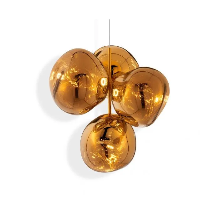 Actieprijs Tom Dixon Melt Chandelier -Gold