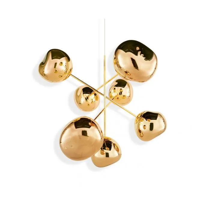 Nu Kopen Tom Dixon Melt Chandelier Large-Gold