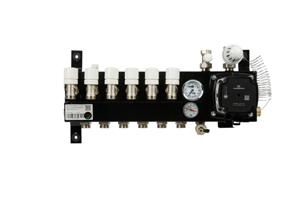 Gratis Retour Slim verdeler Grundfos A label 6-groeps e.c.