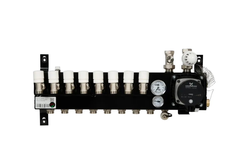 Slim verdeler Grundfos A label 8-groeps e.c. Betrouwbaar