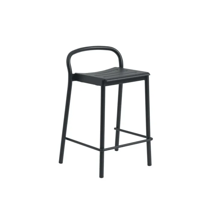 Muuto Linear Steel Bar stoel-65 cm-Black Koop Online