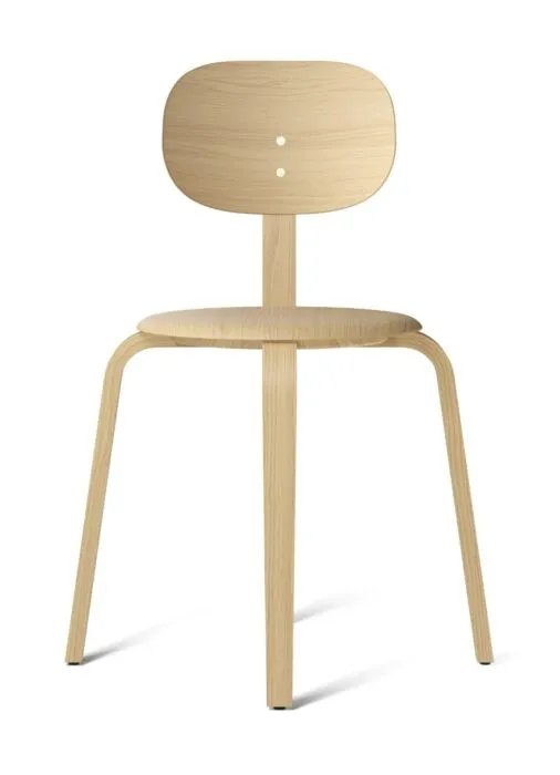 Audo Copenhagen Afteroom Plywood eetkamerstoel-Natural Oak Alleen Vandaag