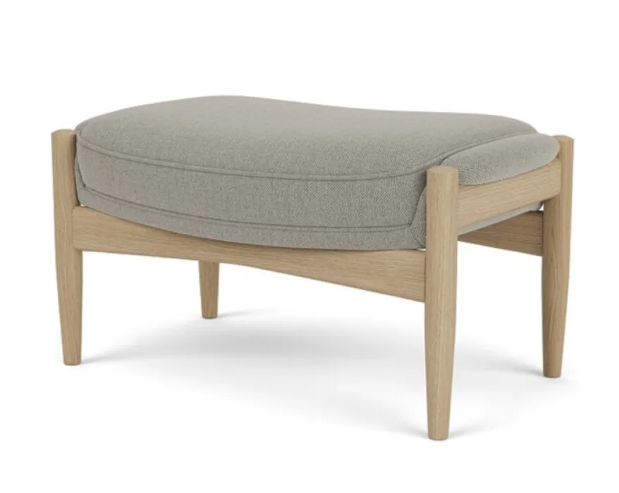 Audo Copenhagen The Seal Ottoman voetenbank-Eiken-Re-wool 218 Hete Deal