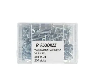 Betaalbaar R Floorzz schroeven 4.0 x 35/24 (200 stuks)