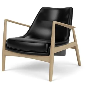 Audo Copenhagen The Seal lounge fauteuil - laag-Dakar 0842-Eiken Speciale Aanbieding