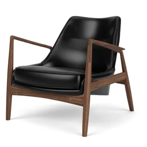 Audo Copenhagen The Seal lounge fauteuil - laag-Dakar 0842-Walnoot Veilige Betaling