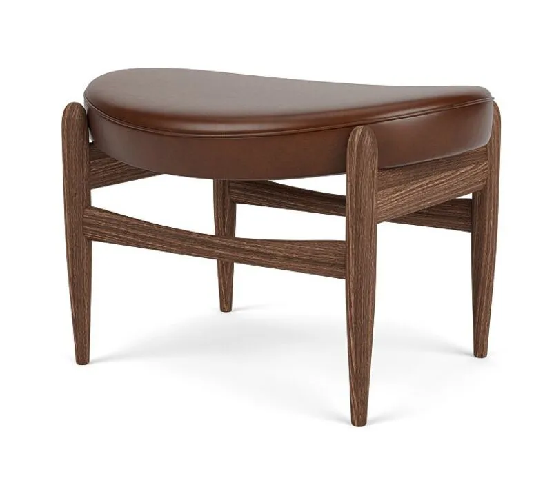 Audo Copenhagen Elizabeth Ottoman voetenbank-Dakar 0329-Walnoot Express Levering