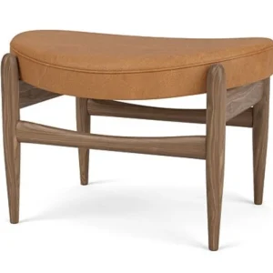 Audo Copenhagen Elizabeth Ottoman voetenbank-Dunes Cognac 21000-Walnoot Aanbieding