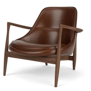 Direct Verzonden Audo Copenhagen Elizabeth lounge fauteuil-Dakar 0329-Walnoot