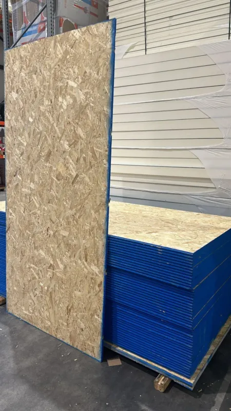 B-keus OSB 2440x1220x18mm tand en groef (=2,98 m²) Alleen Vandaag