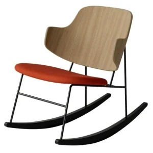 Beperkt Aanbod Audo Copenhagen The Penguin Rocking fauteuil - Natural Oak-Hallingdal 65 600