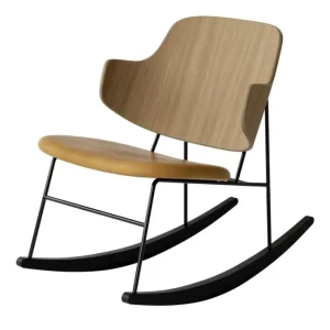 Veilige Betaling Audo Copenhagen The Penguin Rocking fauteuil - Natural Oak-Dakar 0250