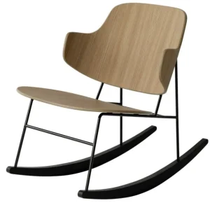 Alleen Vandaag Audo Copenhagen The Penguin Rocking fauteuil - Natural Oak-Oak