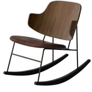 Finale Uitverkoop Audo Copenhagen The Penguin Rocking fauteuil - Walnut-Dakar 0329