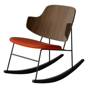 Audo Copenhagen The Penguin Rocking fauteuil - Walnut-hallingdal 65 600 Gecertificeerd