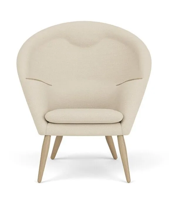 Audo Copenhagen Oda Lounge fauteuil-Oak-Hallingdal 65 200 Gecertificeerd