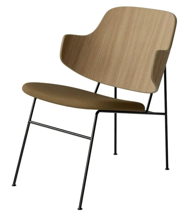 Voordeelprijs Audo Copenhagen The Penguin Lounge fauteuil - Natural Oak-Re-wool 448