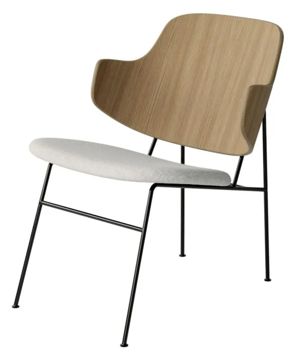 Audo Copenhagen The Penguin Lounge fauteuil - Natural Oak-Hallingdal 65 0110 Veilige Betaling
