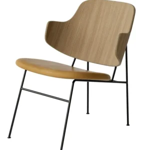 Beperkte Voorraad Audo Copenhagen The Penguin Lounge fauteuil - Natural Oak-Dakar 0250