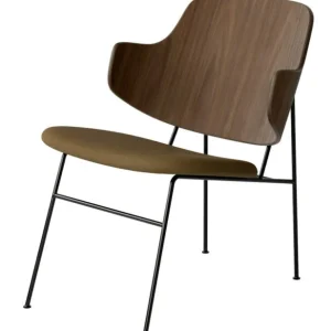 Audo Copenhagen The Penguin Lounge fauteuil - Walnut-Re-wool 448 Beste Prijs